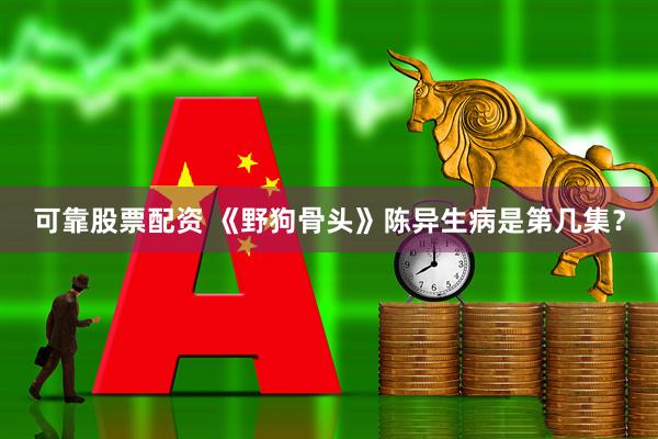 可靠股票配资 《野狗骨头》陈异生病是第几集？